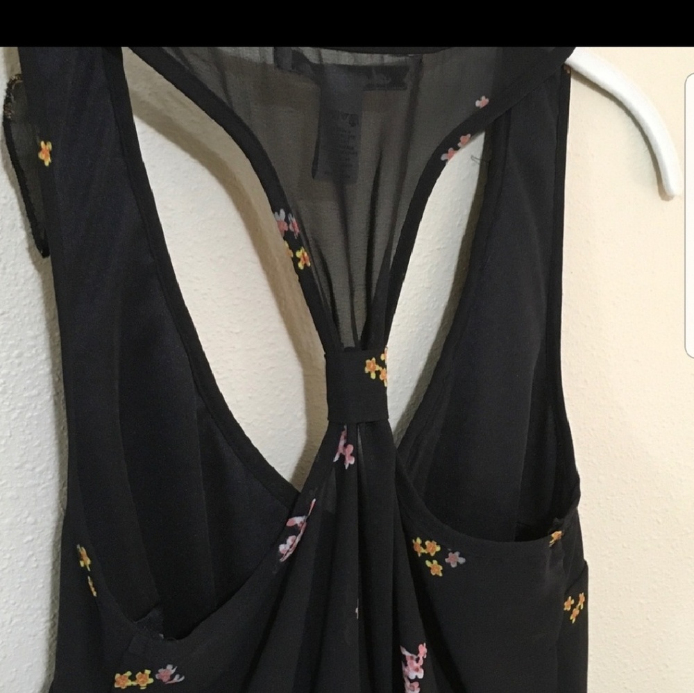 Floral Racer back dress - Picture 2 of 5